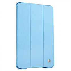 Чохол-книжка (шкіряний) Apple iPad mini Mobler Classic Collection Light Blue