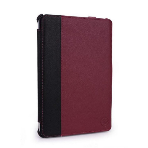 Чехол-книжка (кожаный) Apple iPad mini Tuffluv Protege Black/Red (I7_20)