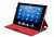 Чехол-книжка (кожаный) Apple iPad mini Tuffluv Protege Black/Red (I7_20)