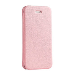 Чохол-книжка (шкіряний) Apple iPhone 5/5s/SE Mobler Classic Collection Pink