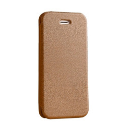 Чохол-книжка (шкіряний) Apple iPhone 5/5s/SE Mobler Classic Collection Brown