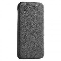Чохол-книжка (шкіряний) Apple iPhone 5/5s/SE Mobler Texture Collection Black