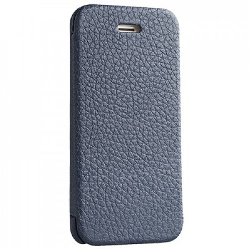 Чехол-книжка (кожаный) Apple iPhone 5/5s/SE Mobler Texture Collection Dark Blue