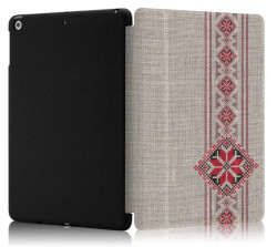 Чохол-книжка (поліуретановий) Apple iPad Air WOWCASE Vishivanka Red