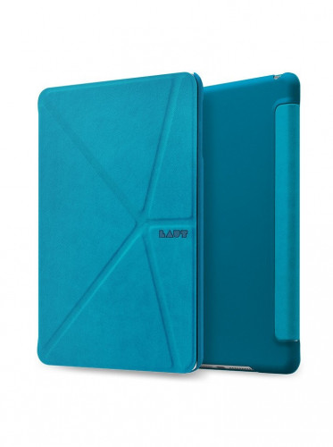 Чехол-книжка (полиуретановый) Apple iPad mini 4 LAUT TRIFOLIO Blue (LAUT_IPM4_TF_BL)