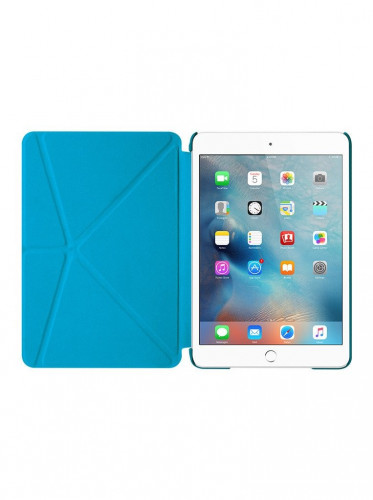 Чехол-книжка (полиуретановый) Apple iPad mini 4 LAUT TRIFOLIO Blue (LAUT_IPM4_TF_BL)