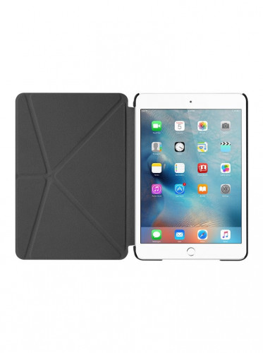 Чехол-книжка (полиуретановый) Apple iPad mini 4 LAUT TRIFOLIO Black (LAUT_IPM4_TF_BK)
