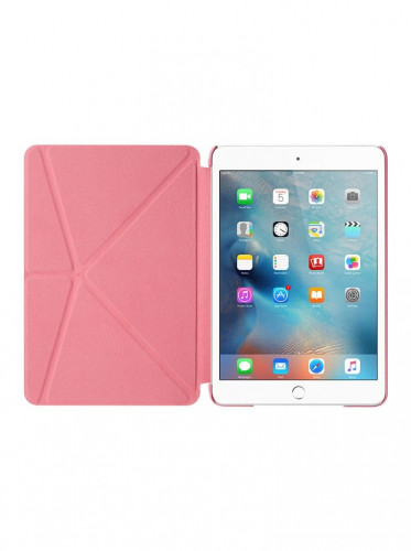 Чехол-книжка (полиуретановый) Apple iPad mini 4 LAUT TRIFOLIO Pink (LAUT_IPM4_TF_P)