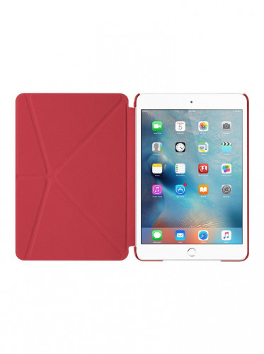 Чехол-книжка (полиуретановый) Apple iPad mini 4 LAUT TRIFOLIO Red (LAUT_IPM4_TF_R)
