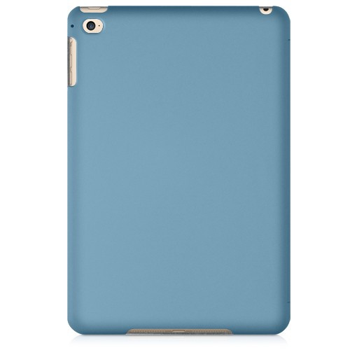 Чехол-книжка (полиуретановый) Apple iPad mini 4 Macally Blue (BSTANDM4-BL)
