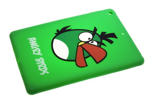 Чехол-накладка (силиконовый) Apple iPad Air Angry Birds Green