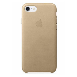 Чохол-накладка (шкіряний) Apple iPhone 7 Leather Case Tan (MMY72)