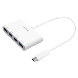 Macally USB-C to 4 port USB-A hub (UCHUB4)