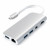 Satechi Aluminum Type-C Multimedia Adapter Silver (ST-TCMM8PAS)