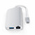 Satechi Aluminum Type-C Multimedia Adapter Silver (ST-TCMM8PAS)