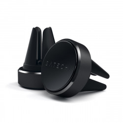 Автомобільний тримач Satechi Aluminum Vent Magnet Mount Jet Black (ST-MVMJ)