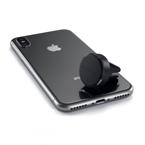 Автомобильный держатель Satechi Aluminum Vent Magnet Mount Jet Black (ST-MVMJ)
