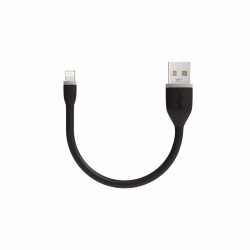 Satechi Flexible Charging Lightning Cable Black 0.15m (ST-FCL6B)