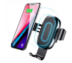 Автомобильный держатель Baseus Wireless Charger Gravity Car Mount Black (WXYL-01)