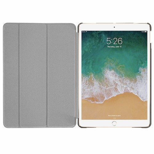 Чехол-книжка (полиуретановый) Apple iPad Pro 10.5" Macally Gray (BSTANDPRO2S-G)