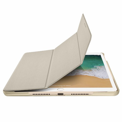 Чехол-книжка (полиуретановый) Apple iPad Pro 10.5" Macally Gold (BSTANDPRO2S-GО)