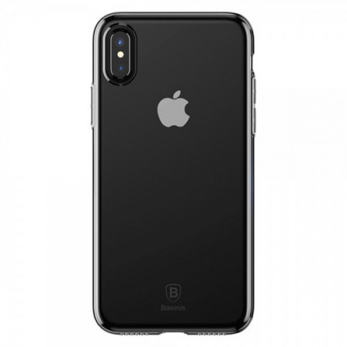 Чехол-накладка (силиконовый) Apple iPhone X Baseus Ultra Slim Case Transparent