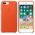 Чехол-накладка (кожаный) Apple iPhone 8 Plus/7 Plus Leather Case Bright Orange (MRGD2)