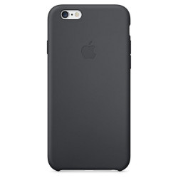 Чохол-накладка (силіконовий) для iPhone 6/6s Silicone Case High Copy Black