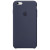 Чехол-накладка (силиконовый) для iPhone 6/6s Silicone Case High Copy Midnight Blue