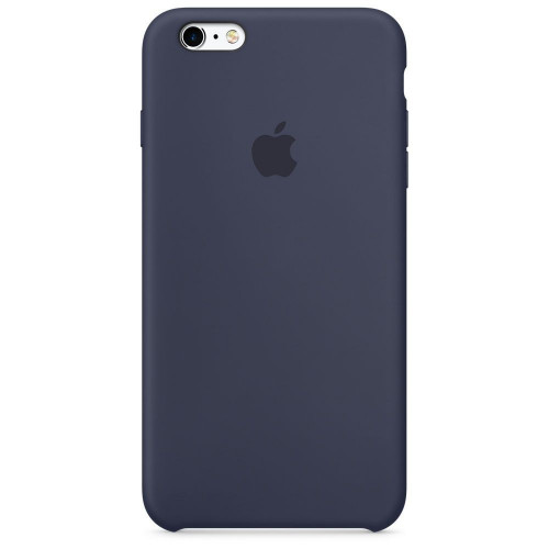Чехол-накладка (силиконовый) для iPhone 6/6s Silicone Case High Copy Midnight Blue