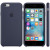 Чехол-накладка (силиконовый) для iPhone 6/6s Silicone Case High Copy Midnight Blue
