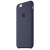 Чехол-накладка (силиконовый) для iPhone 6/6s Silicone Case High Copy Midnight Blue