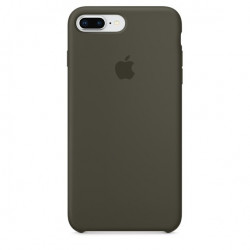 Чохол-накладка (силіконовий) для Apple iPhone 8 Plus/7 Plus Silicone Case Dark Olive (MR3Q2)