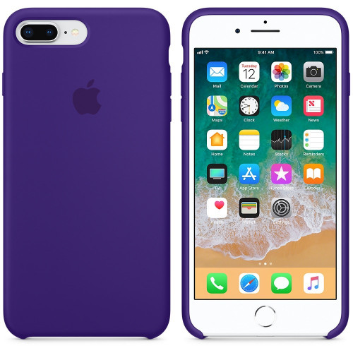 Чехол-накладка (силиконовый) Apple iPhone 8 Plus/7 Plus Silicone Case Ultra Violet (MQH42)