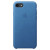 Чехол-накладка (кожаный) Apple iPhone 7 Leather Case Sea Blue (MMY42)