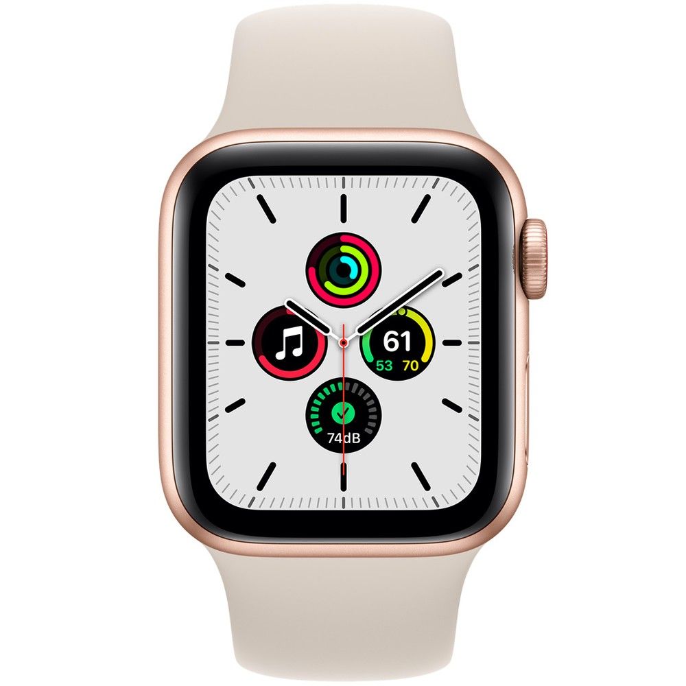 Apple Watch SE GPS Cellular 40mm Gold Aluminum Case with