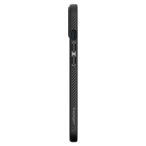 Чехол-накладка (силиконовый) Apple iPhone 13 Spigen Liquid Air Matte Black (ACS03519)
