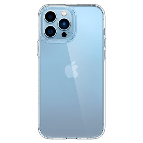 Чехол-накладка (силиконовый) Apple iPhone 13 Pro Max Spigen Ultra Hybrid Crystal Clear (ACS03204)