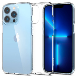 Чохол-накладка (силіконовий) Apple iPhone 13 Pro Spigen Liquid Crystal Clear (ACS03254)