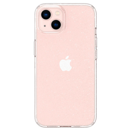 Чехол-накладка (силиконовый) Apple iPhone 13 Spigen Liquid Crystal Glitter Crystal Quartz (ACS03516)