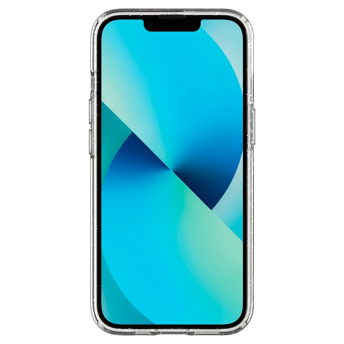 Чехол-накладка (силиконовый) Apple iPhone 13 Spigen Liquid Crystal Glitter Crystal Quartz (ACS03516)