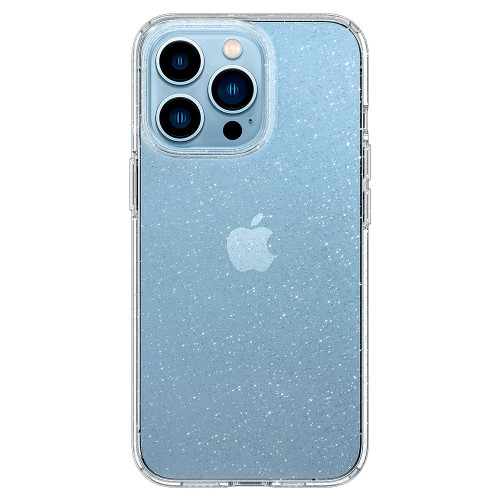Чехол-накладка (силиконовый) Apple iPhone 13 Pro Spigen Liquid Crystal Glitter Crystal Quartz (ACS03255)