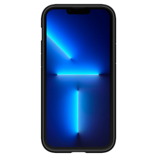 Чехол-накладка (силиконовый) Apple iPhone 13 Pro Max Spigen Tough Armor Black (ACS03222)