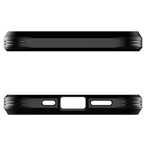 Чехол-накладка (силиконовый) Apple iPhone 13 Spigen Tough Armor Black (ACS03539)