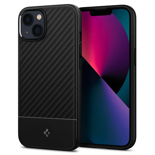 Чехол-накладка (силиконовый) Apple iPhone 13 Spigen Core Armor Black (ACS03555)