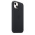Чехол-накладка (кожаный) Apple iPhone 13 Leather Case with MagSafe Midnight (MM183)