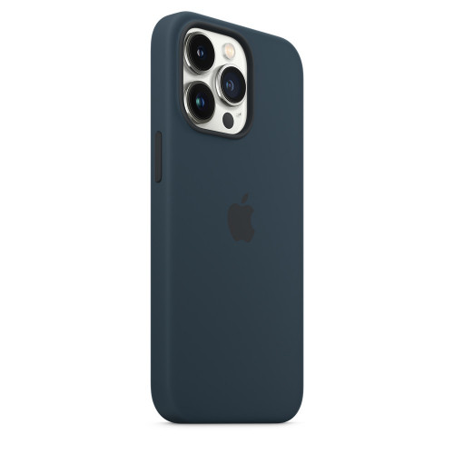 Чохол-накладка (силіконовий) Apple iPhone 13 Pro Silicone Case with MagSafe Abyss Blue (MM2J3)