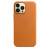 Чохол-накладка (шкіряний) Apple iPhone 13 Pro Max Leather Case with MagSafe Golden Brown (MM1L3)