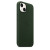 Чохол-накладка (шкіряний) Apple iPhone 13 Leather Case with MagSafe Sequoia Green (MM173)