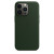 Чохол-накладка (шкіряний) Apple iPhone 13 Pro Leather Case with MagSafe Sequoia Green (MM1G3)